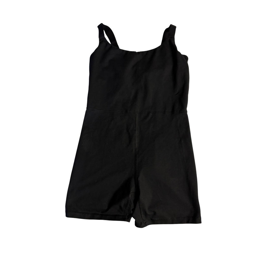 OFFLINE by Aerie Black Romper Playsuit Bodysuit Activewear Athleisure XS/S